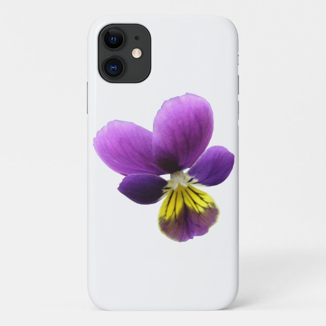 Fall hübsch Pansy iPhone 3 Case-Mate iPhone Hülle (Rückseite)