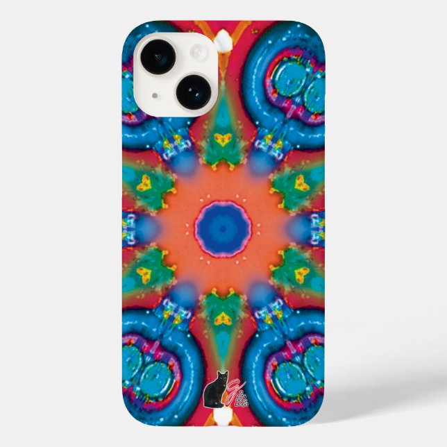 Fall "Ignition Kaleidoskop iPhone" Case-Mate iPhone Hülle (Rückseite)