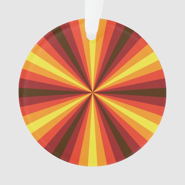 Fall Illusion Akrylic Ornament (Vorderseite)