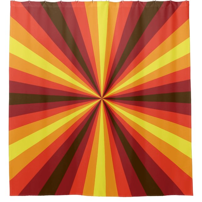 Fall Illusion Duschvorhang (Vorderseite)