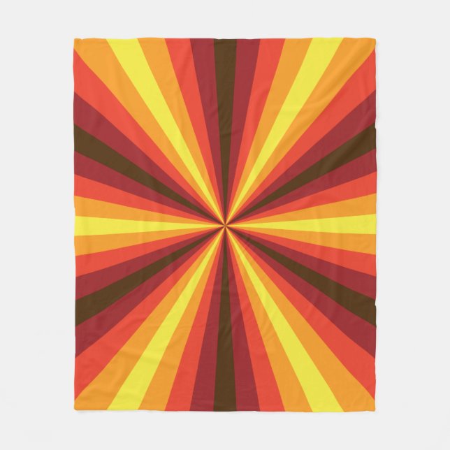 Fall Illusion Fleece Blanket (Vorderseite)