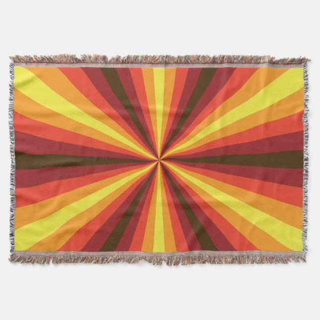Fall Illusion Throw Blanket Decke (Vorderseite)