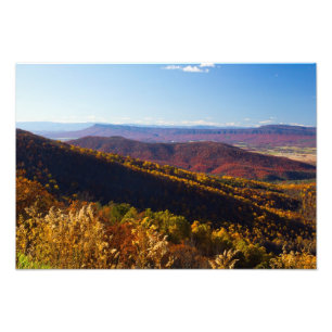 Fall im Shenandoah-Tal, Virginia Fotodruck