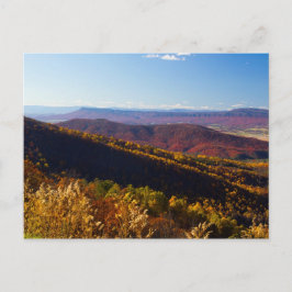 Fall im Shenandoah-Tal, Virginia Postkarte