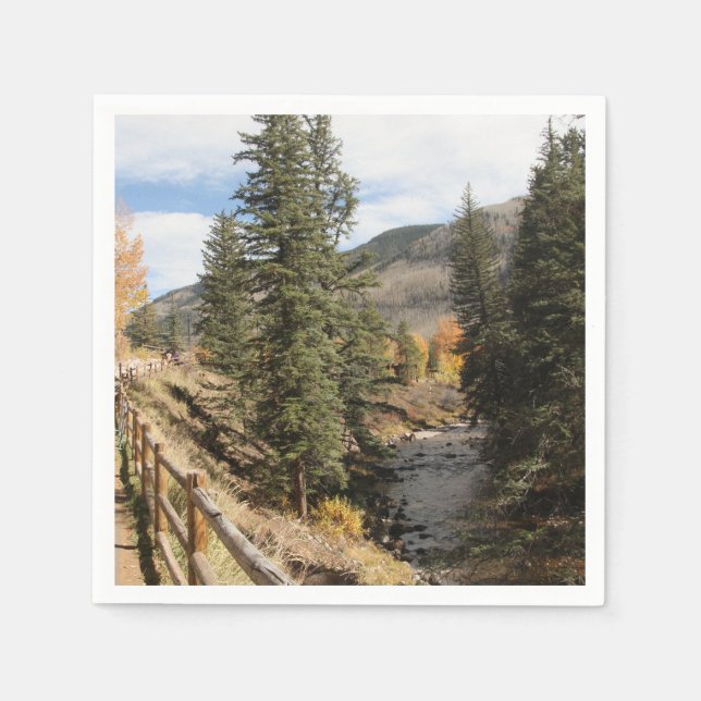 Fall in Aspen Serviette (Vorderseite)