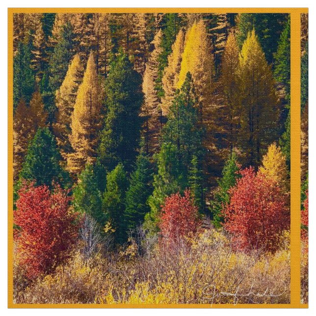 Fall in den Bergen Stoff (Muster)