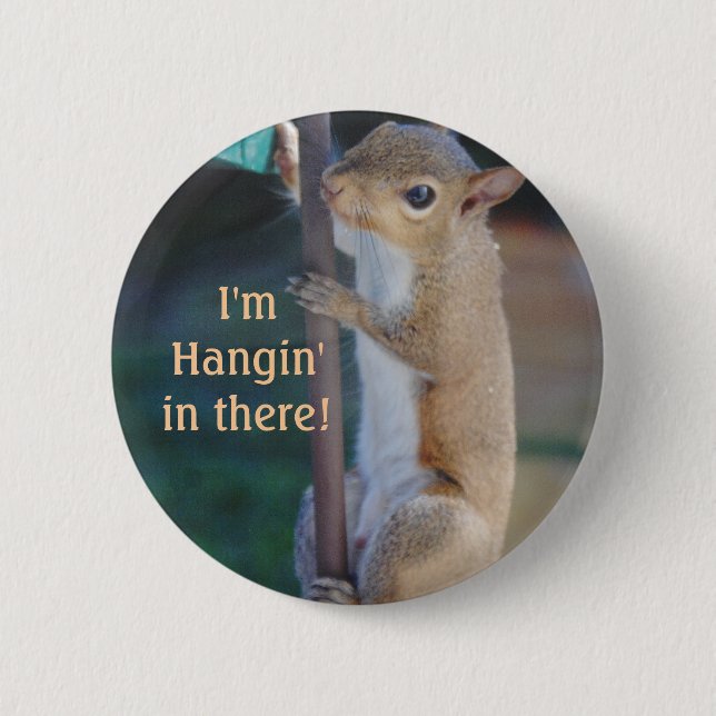 Fall in dort Squirrel Button (Vorderseite)