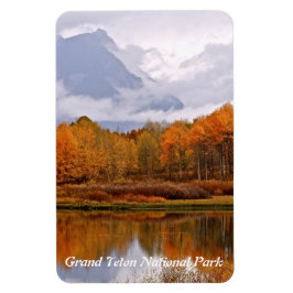 FALL IN GRAND TETON NATIONAL PARK MAGNET