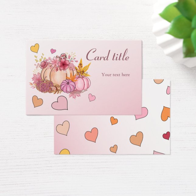 Fall in Liebe Hallo niedlich Little Pumpkin mit He (Schreibtisch)