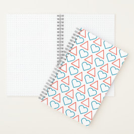 "Fall in Liebe mit Wandel" SpiralNotebook Notizbuch