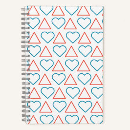 "Fall in Liebe mit Wandel" SpiralNotebook Notizbuch