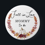 Fall in Liebe White Pumpkin Mommy zu Button<br><div class="desc">Fall in der Liebe White Pumpkin Mommy,  um Button. Matching-Elemente verfügbar.</div>