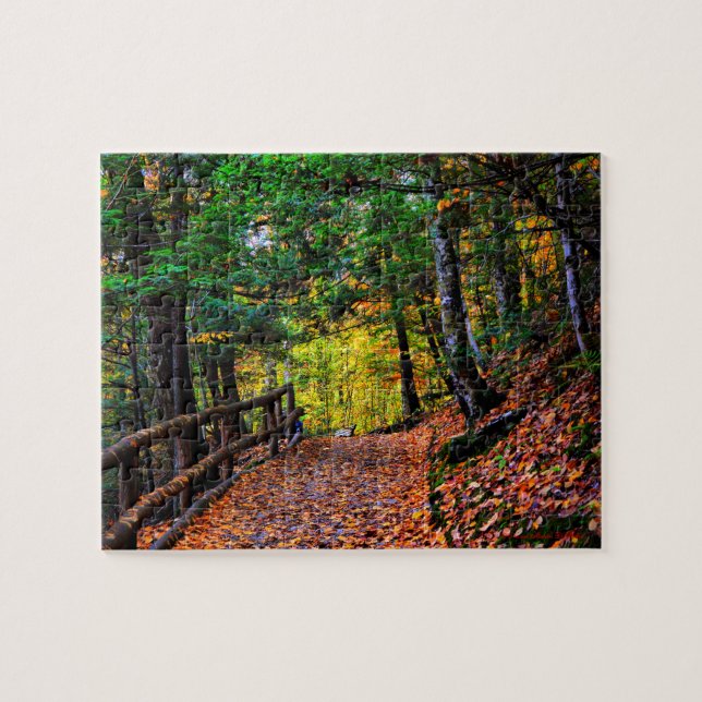 Fall in Neu-England Puzzlespiel Puzzle (Horizontal)