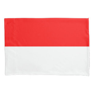 Fall Indonesische Flagge (Indonesien) Kissenbezug