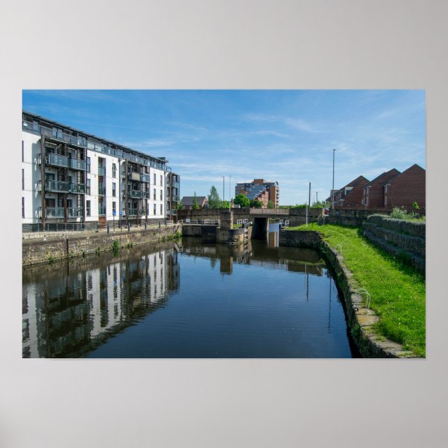 Fall Ings Lock, Wakefield Poster (Vorne)