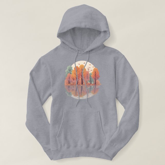 Fall inspiriert Hoody | Überlegungen zum Herbst (Design vorne)