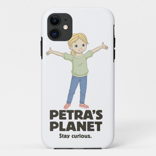 Fall iPhone Planet PETRA Case-Mate iPhone Hülle (Rückseite)