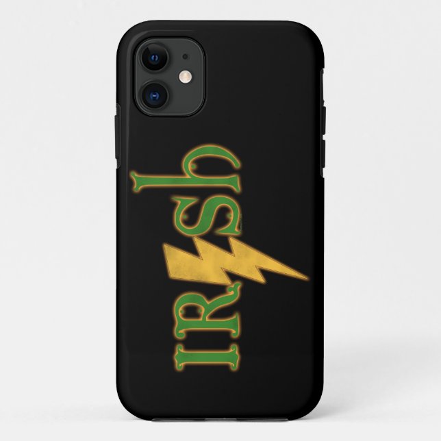 Fall Irish Lightning Bolt iPhone 5 Case-Mate iPhone Hülle (Rückseite)