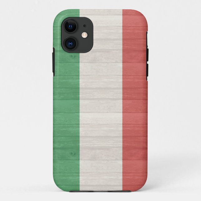Fall "Italienische Flagge" (iPhone ab 11) Case-Mate iPhone Hülle (Rückseite)