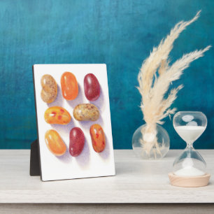 FALL JELLY BEANS 12x18 Plaque mit Easel Fotoplatte