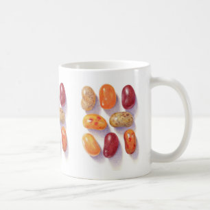 FALL JELLY BEANS Weiße Tasse