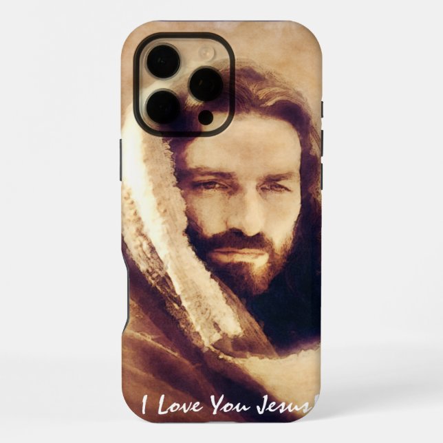 Fall Jesus OM iPhone Hülle (Rückseite)