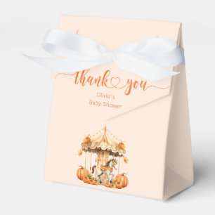 Fall Karussellkürbis ist auf dem Weg Geschenkschachtel