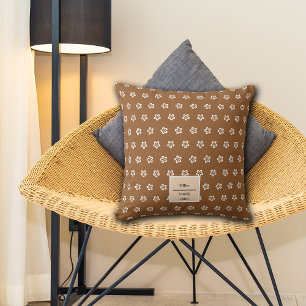 Fall Kastanienbäume Individuelle Name Kissen