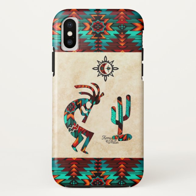 Fall Kokopelli Case-Mate iPhone im Südwesten Hülle (Rückseite)