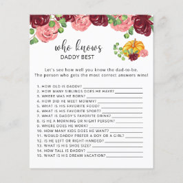 Fall Kürbis Blumengebirge Wer DADDY am besten kenn