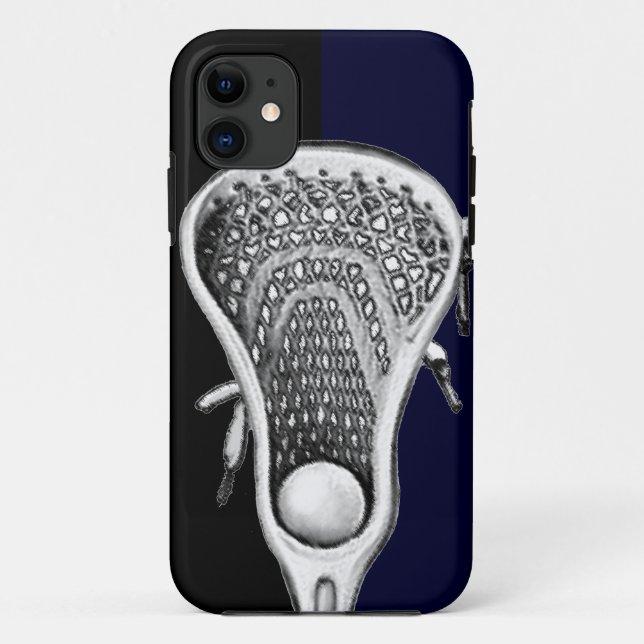 Fall Lacrosse Sports Case-Mate iPhone Hülle (Rückseite)