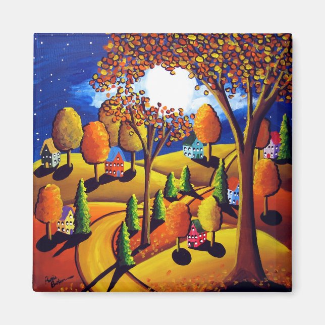 Fall Landscape Magnet (Vorne)