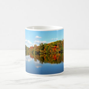 Fall-Landschaftsherbst-Farben Tasse