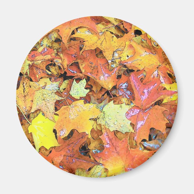Fall Leaf Magnet (Vorne)