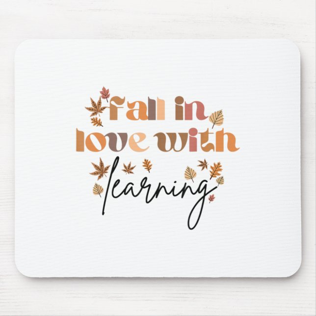 Fall Lehrer in Liebe mit LehrerIn Mousepad (Vorne)