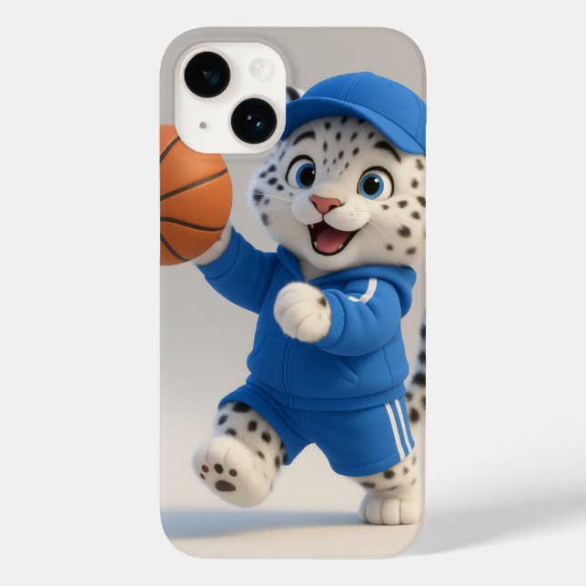 Fall Leopard Sports Action Case-Mate iPhone Hülle (Rückseite)