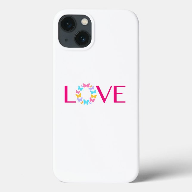 Fall Liebe und Schmetterlinge Case-Mate iPhone Case-Mate iPhone Hülle (Rückseite)
