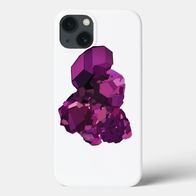 Fall lila Amethyst Case-Mate iPhone Hülle (Rückseite)