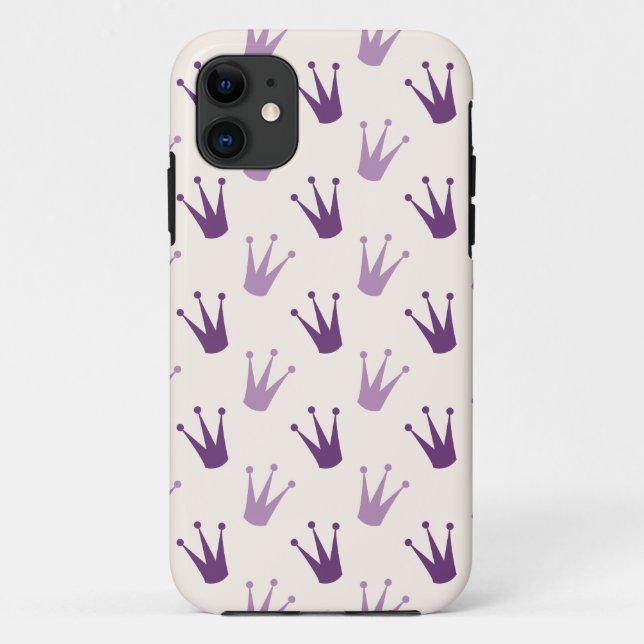 Fall lila Crowns iPhone 5/5S Case-Mate iPhone Hülle (Rückseite)