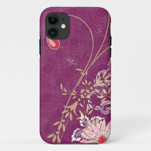 Fall lila floral iPhone iPad iPod Razr Case-Mate iPhone Hülle