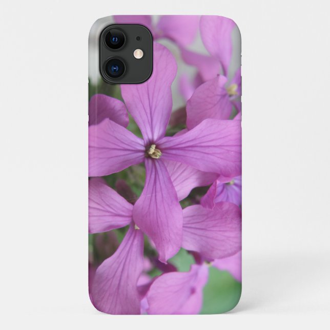 Fall lila Wildblumen iPhone 3 Case-Mate iPhone Hülle (Rückseite)