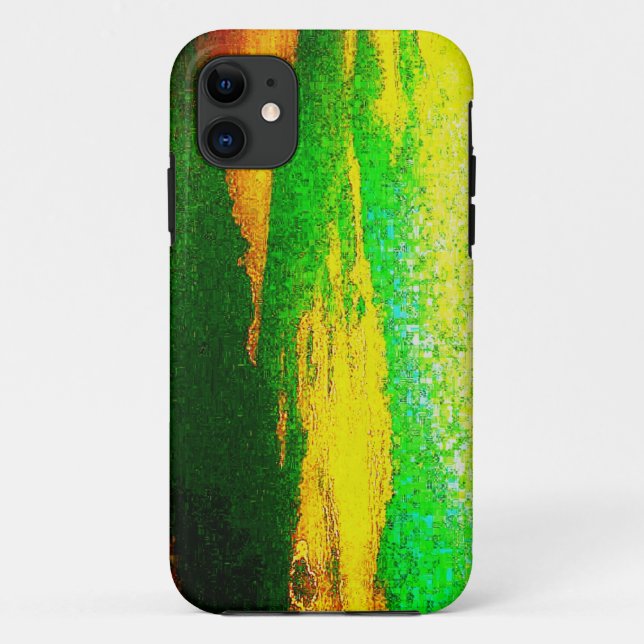 Fall Lime Green River iPhone 5 Case-Mate iPhone Hülle (Rückseite)