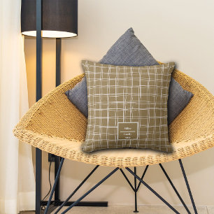 Fall Lines Weaves Benutzername Kissen