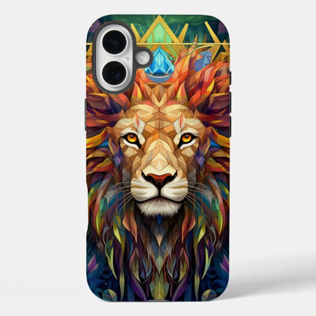 Fall Lion iPhone 16 Case-Mate iPhone Hülle (Rückseite)