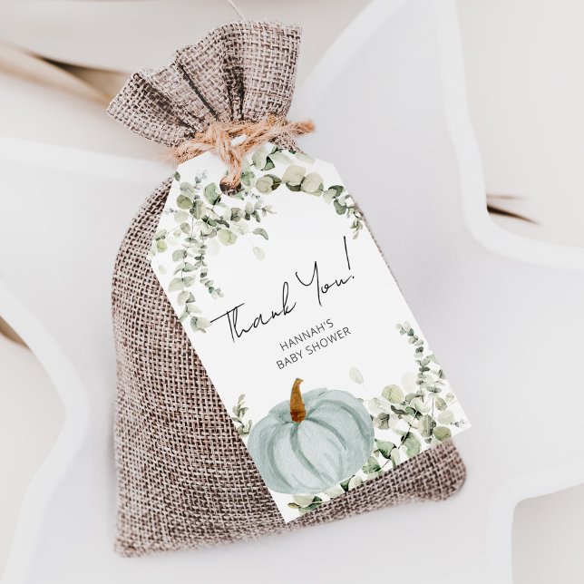 Fall Little Pumpkin Baby Dusche Gefallen Vielen Da Geschenkanhänger (Von Creator hochgeladen)