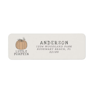 Fall Little Pumpkin Babydusche, erster Geburtstag