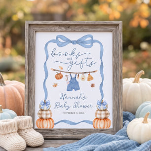 Fall Little Pumpkin Bücher und Geschenke Baby Show Poster
