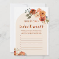 Fall Little Pumpkin Ratet die Sweet Mess Game Card