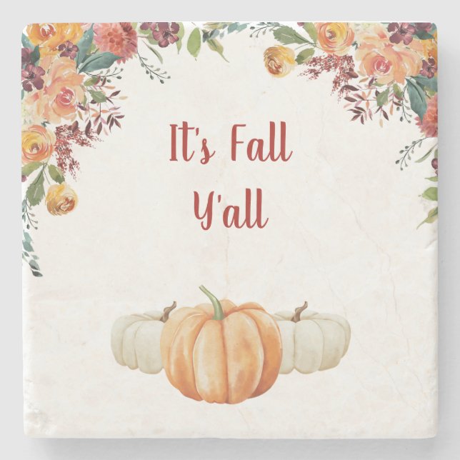 Fall Little Pumpkin UAWG Response Card Steinuntersetzer (Vorderseite)