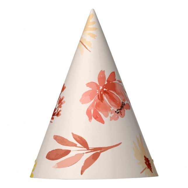 Fall Little Wildblume Party Hat Partyhütchen (Vorderseite)